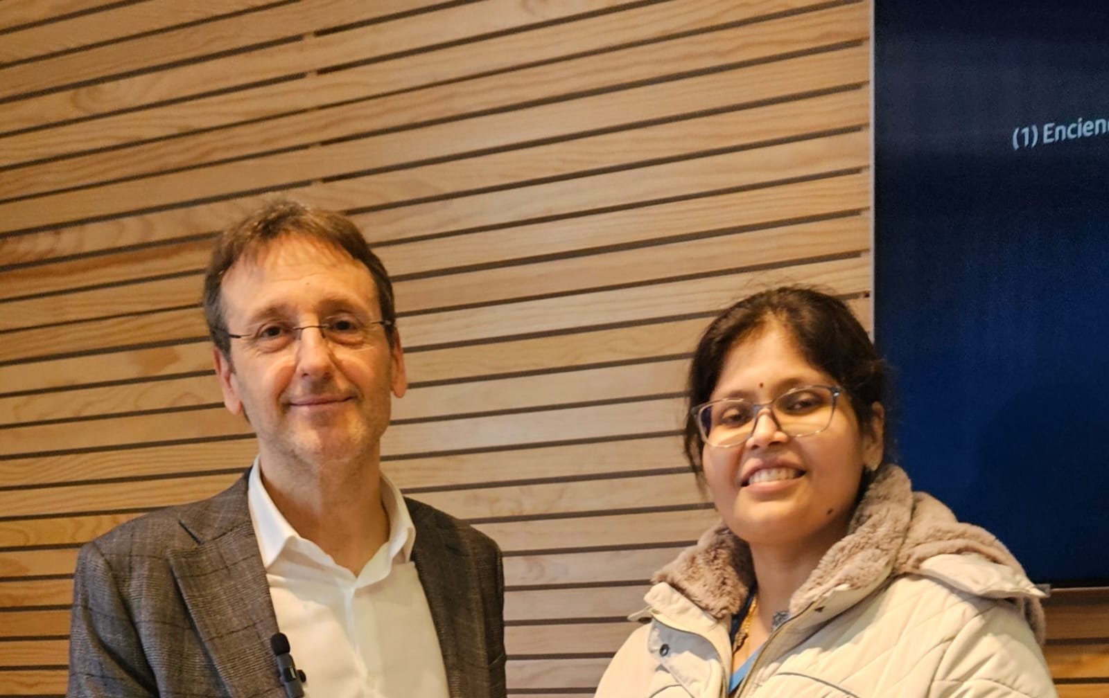 Dr. Aditi Dubey during her fetal cardiology training at Fetal Medicine Barcelona
